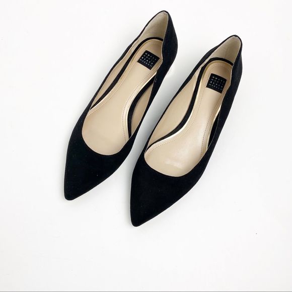 White House Black Market Shoes - White House Black Market Black Bellamy Flats